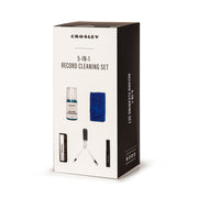 Crosley 5 In 1 Record Cleaning Set & Crosley Record Storage Display Stand Bundle V398-CRAC1049A-SCB