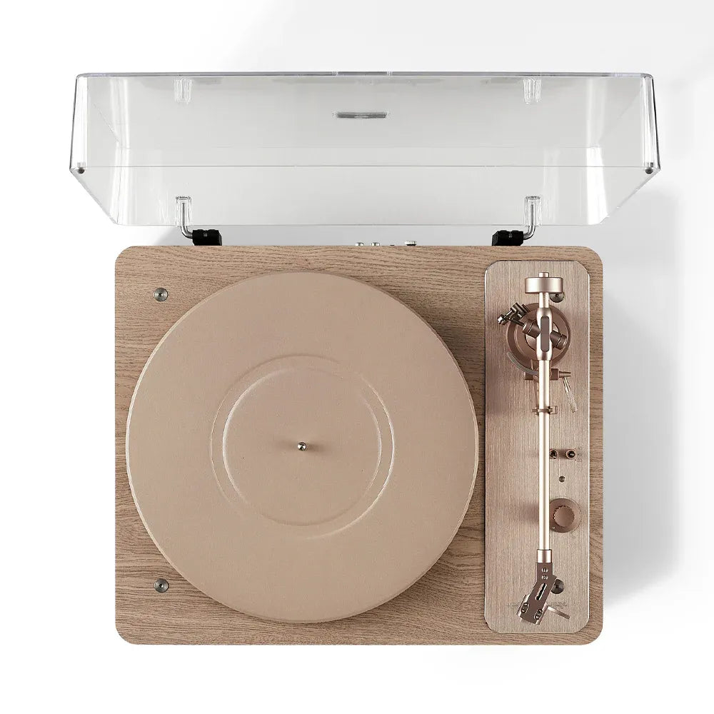 Crosley E100 Record Player Shelf System - Natural V398-CRE100A-NALG4