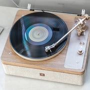 Crosley E100 Record Player Shelf System - Natural V398-CRE100A-NALG4