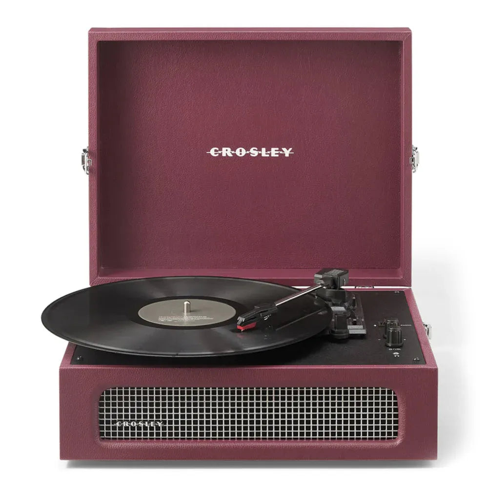 Crosley Voyager Bluetooth Portable Turntable - Burgundy V398-CRIW8017B-BU4