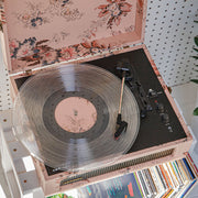 Crosley Voyager Bluetooth Portable Turntable - Floral V398-CRIW8017B-FL4