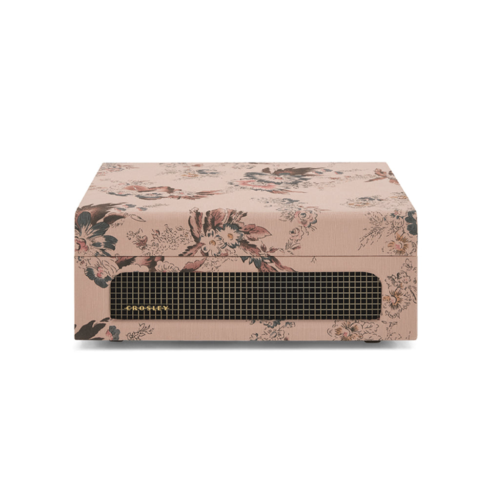 Crosley Voyager Bluetooth Portable Turntable - Floral V398-CRIW8017B-FL4