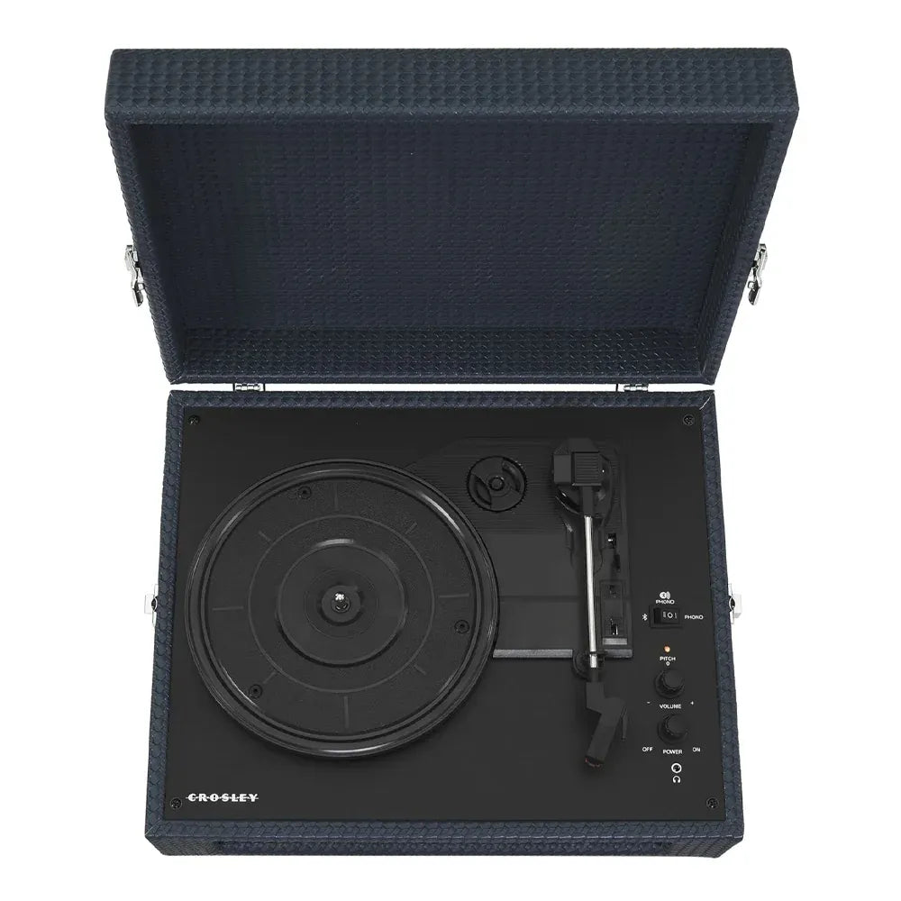 Crosley Voyager Bluetooth Portable Turntable - Navy V398-CRIW8017B-NY4