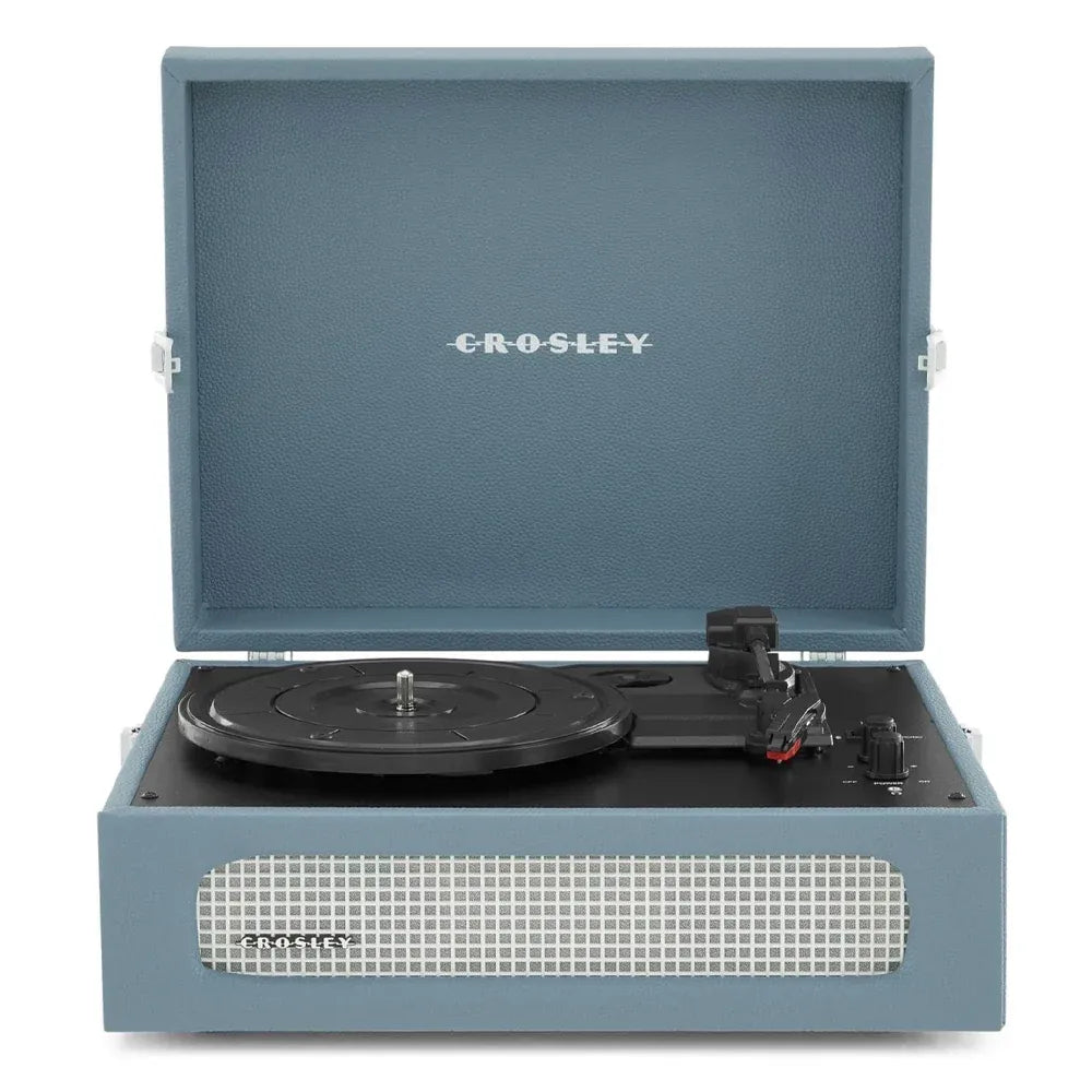 Crosley Voyager Bluetooth Portable Turntable - Washed Blue V398-CRIW8017B-WB4