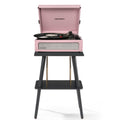 Crosley Voyager Bluetooth Portable Turntable + Crosley Turntable Stand Bundle - Amethyst V398-CRIW8017BST-AM4