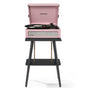 Crosley Voyager Bluetooth Portable Turntable + Crosley Turntable Stand Bundle - Amethyst V398-CRIW8017BST-AM4