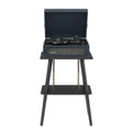 Crosley Voyager Bluetooth Portable Turntable + Entertainment Stand Bundle - Navy V398-CRIW8017BST-NY4