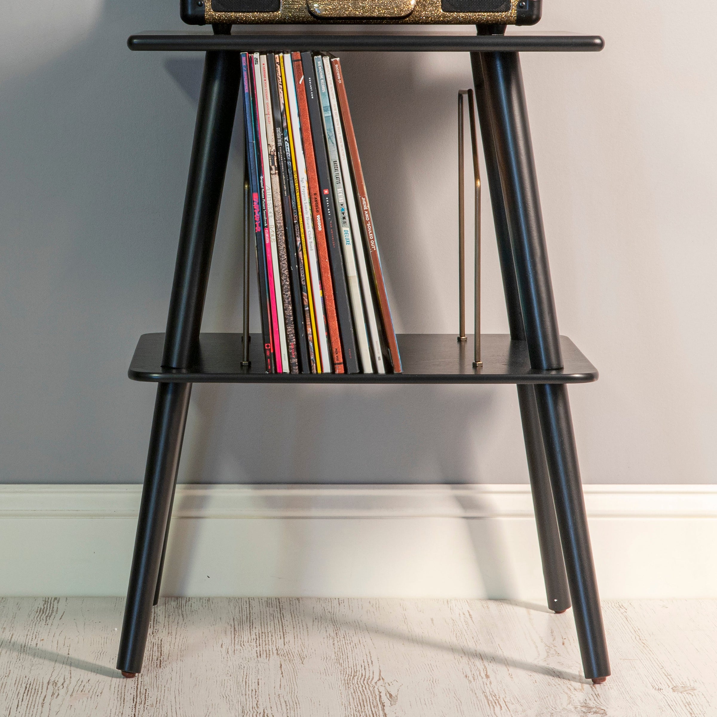 Crosley Manchester Turntable Stand - Black V398-CRST66-BK