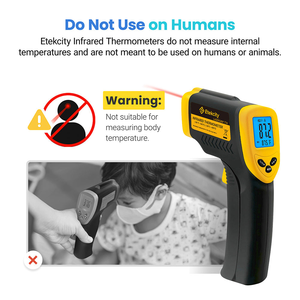 Etekcity Infrared Thermometer 774-2 Pack V398-EK774-2P