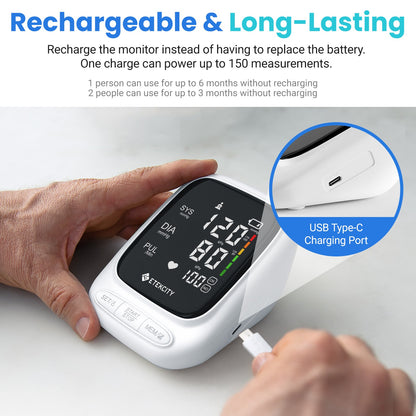 Etekcity Smart Blood Pressure Monitor - White V398-EKEBP-UA5