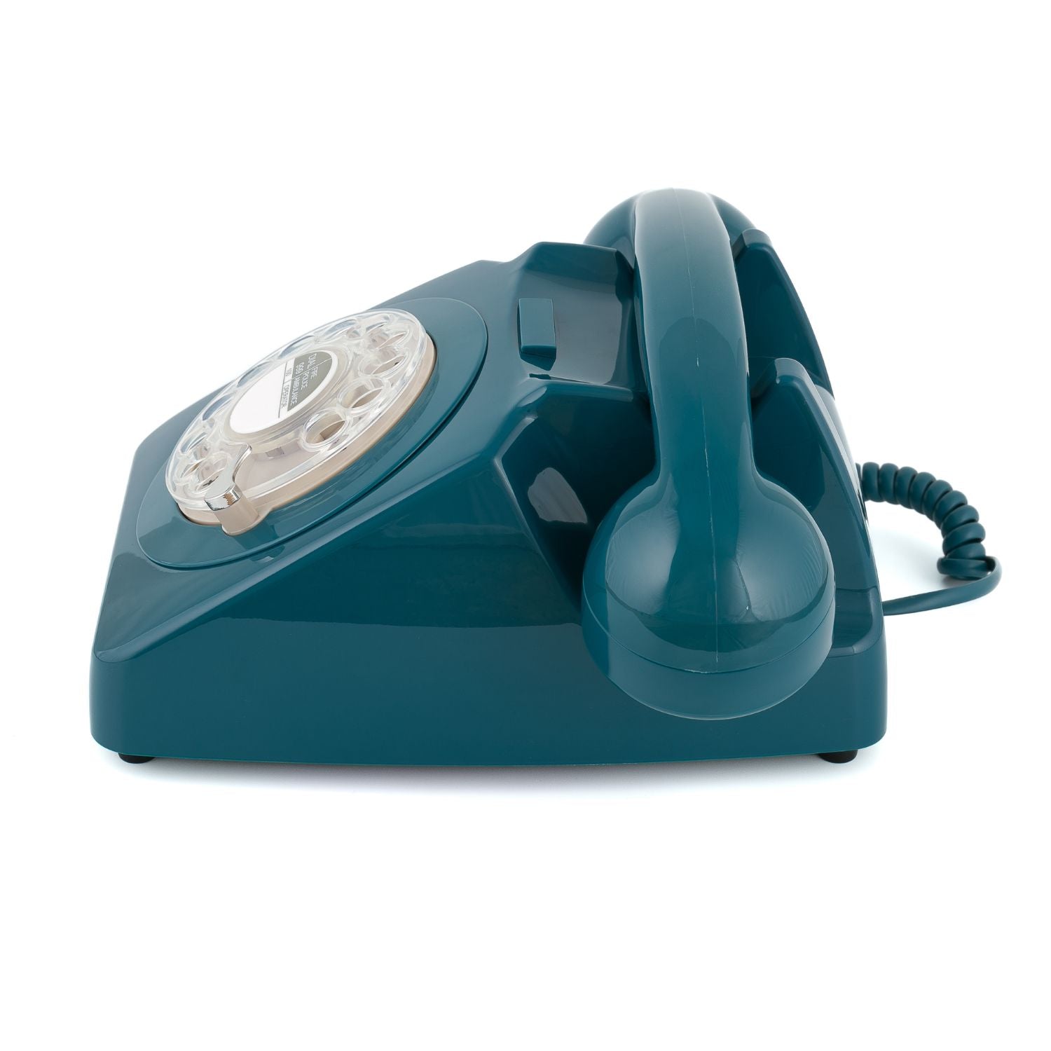 GPO Retro 746 Rotary Telephone - Azure Blue V398-GPO-ROTY-ABL
