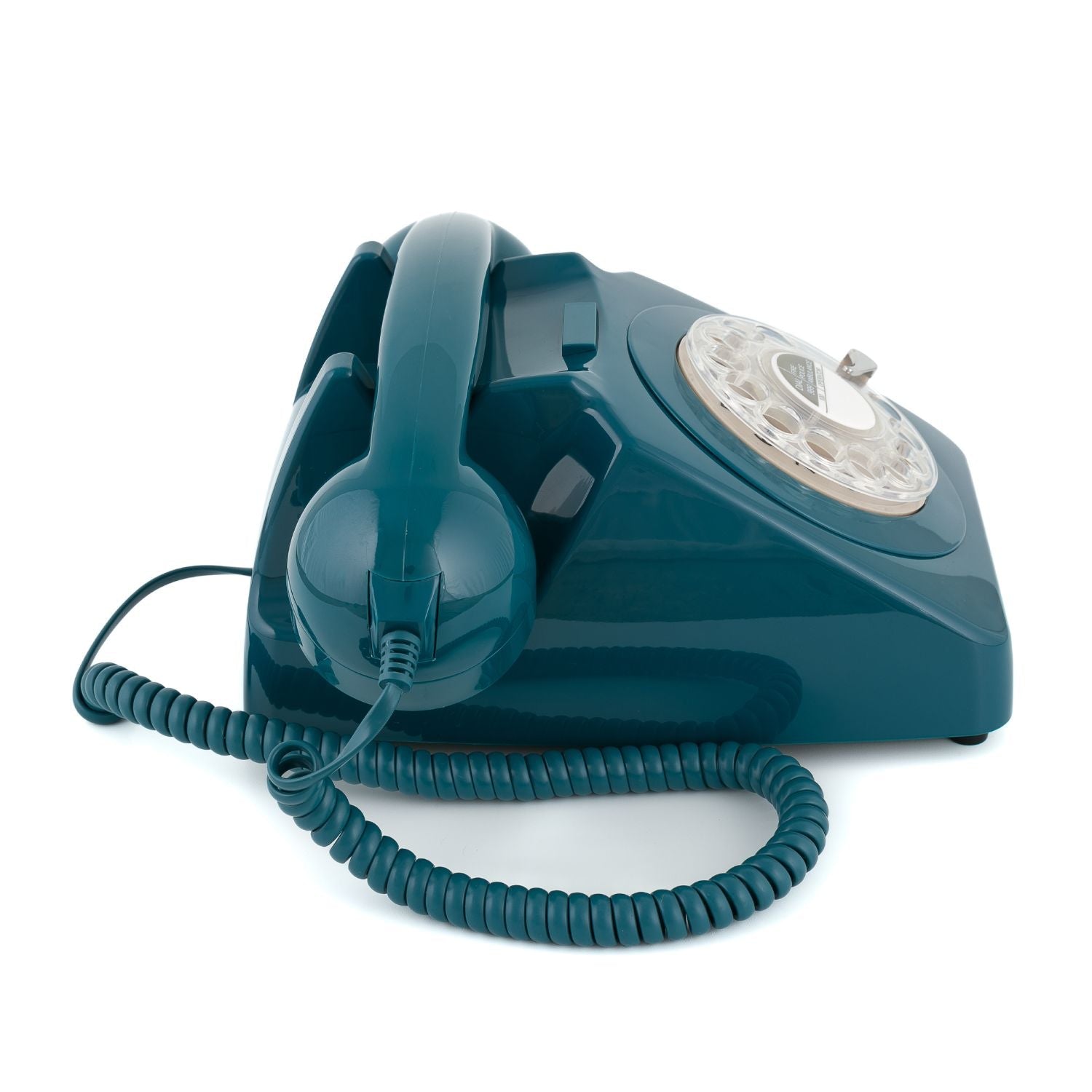 GPO Retro 746 Rotary Telephone - Azure Blue V398-GPO-ROTY-ABL