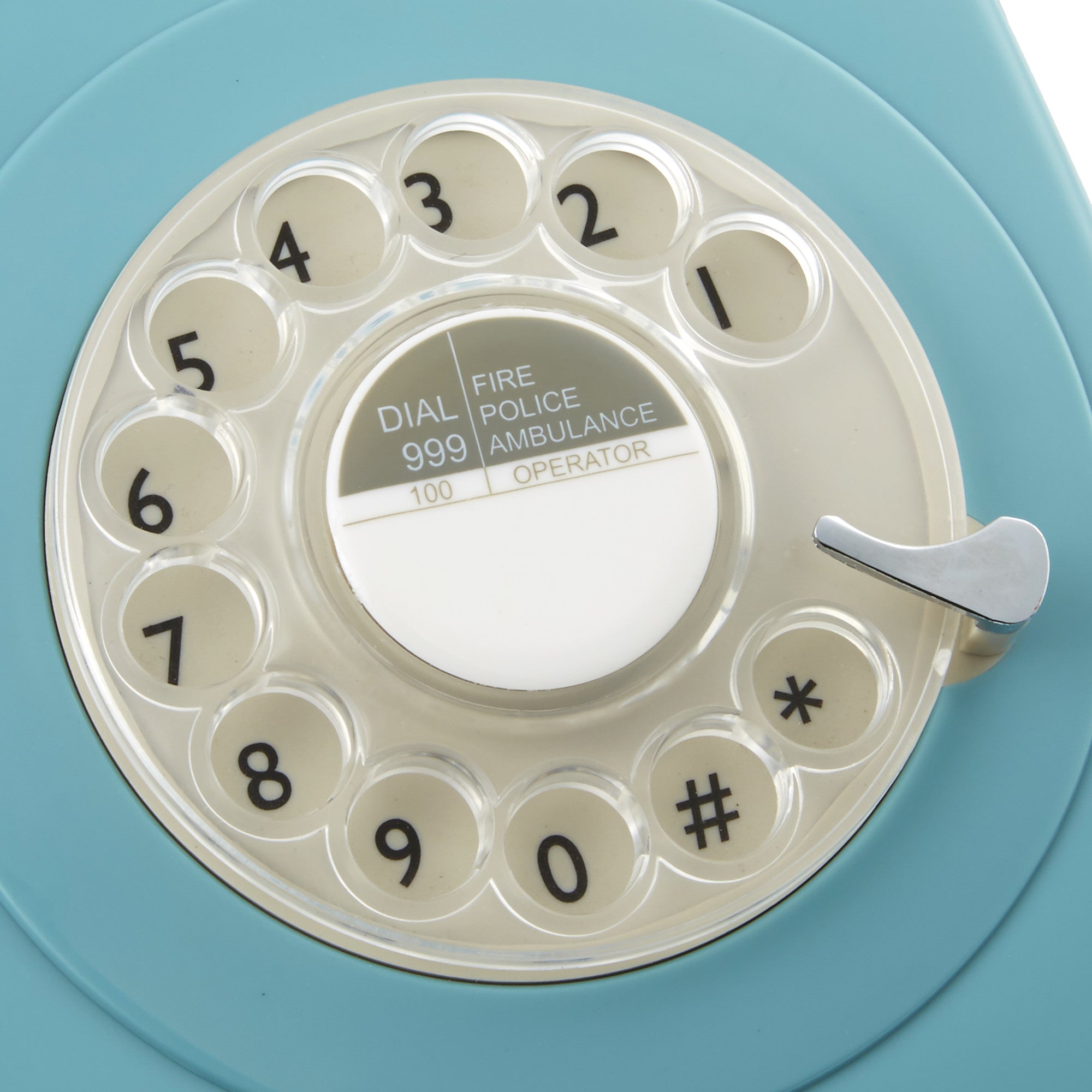 GPO Retro 746 Rotary Telephone - Blue V398-GPO-ROTY-BLU