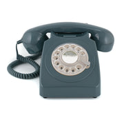GPO Retro 746 Rotary Telephone - Grey V398-GPO-ROTY-GRY