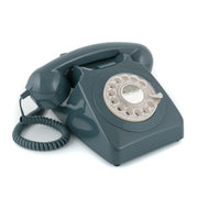 GPO Retro 746 Rotary Telephone - Grey V398-GPO-ROTY-GRY