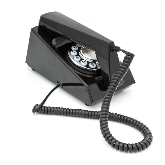 GPO Retro Trim Phone Push Button - Black V398-GPO-TRIM-BLK