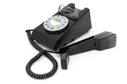 GPO Retro Trim Phone Push Button - Black V398-GPO-TRIM-BLK