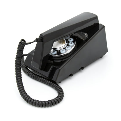 GPO Retro Trim Phone Push Button - Black V398-GPO-TRIM-BLK