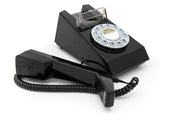 GPO Retro Trim Phone Push Button - Black V398-GPO-TRIM-BLK