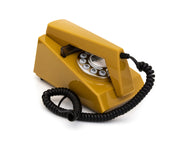 GPO Retro Trim Phone Push Button - Mustard V398-GPO-TRIM-MTD