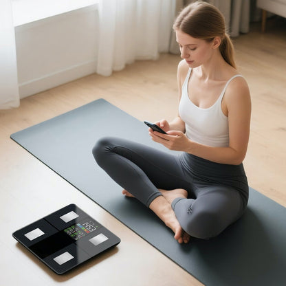 HALO Bluetooth Smart Display Body Scale V398-HO-239845