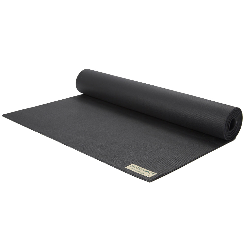 Jade Yoga Harmony Mat- Black V398-JY-368BK