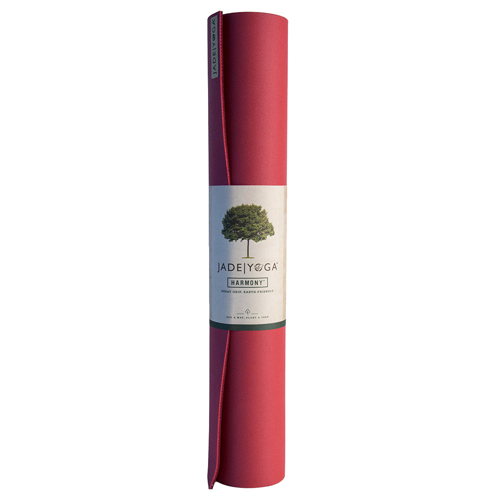 Jade Yoga Harmony Mat - Raspberry V398-JY-368RAS