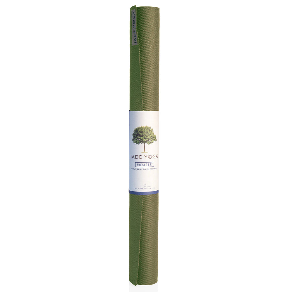 Jade Yoga Voyager Mat - Olive V398-JY-668OL