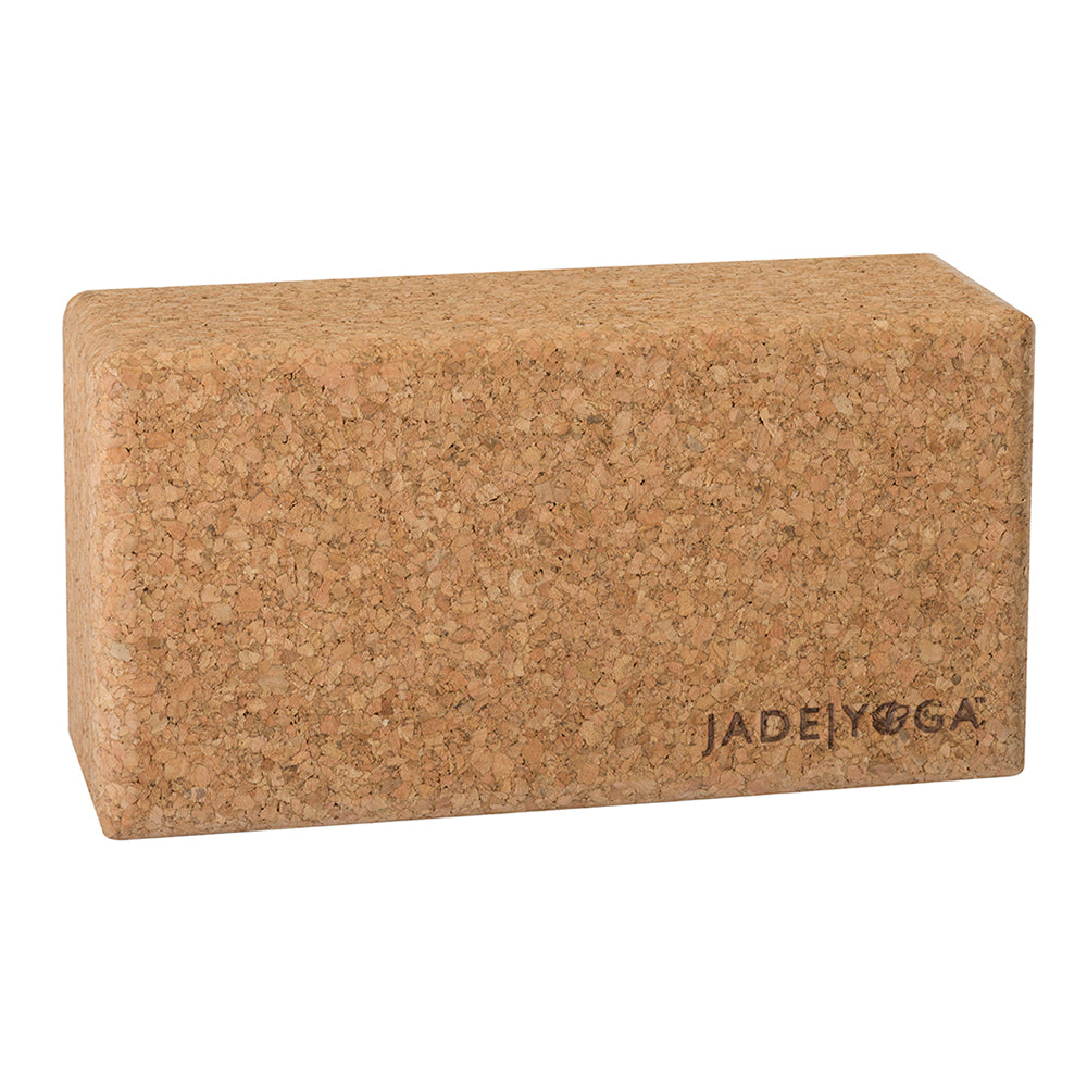 Jade Yoga Cork Yoga Block - Small V398-JY-CYBS