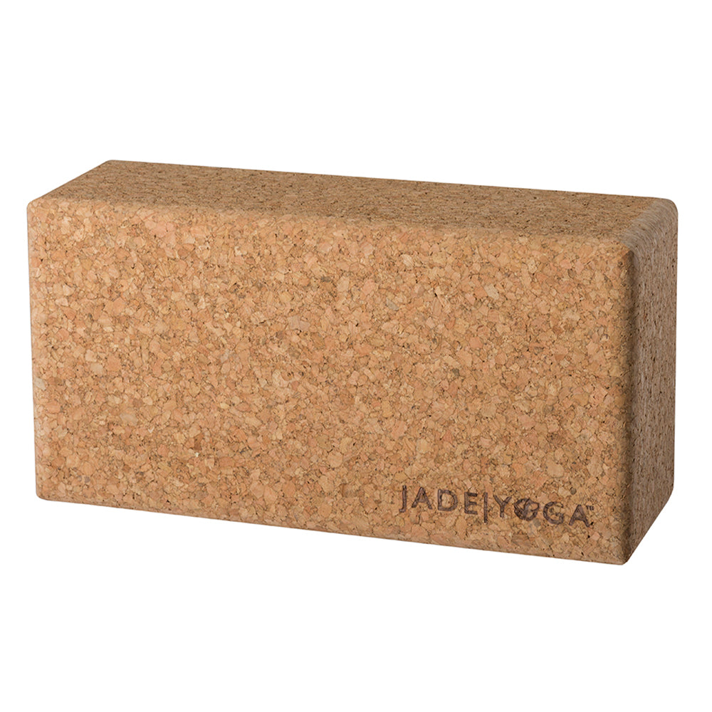 Jade Yoga Cork Yoga Block - Small V398-JY-CYBS