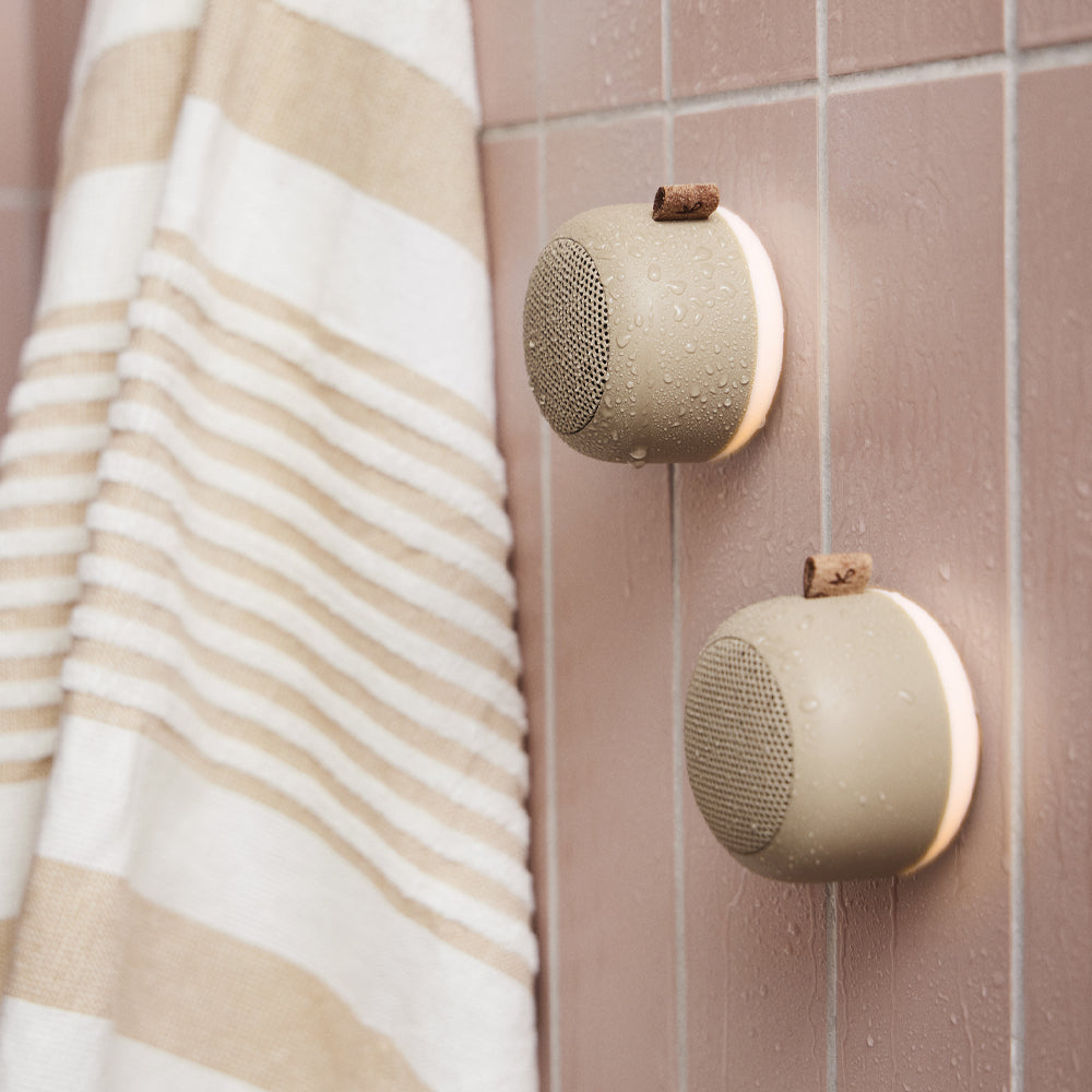 Kreafunk Alight Bluetooth Speaker - Ivory Sand V398-KFAT09