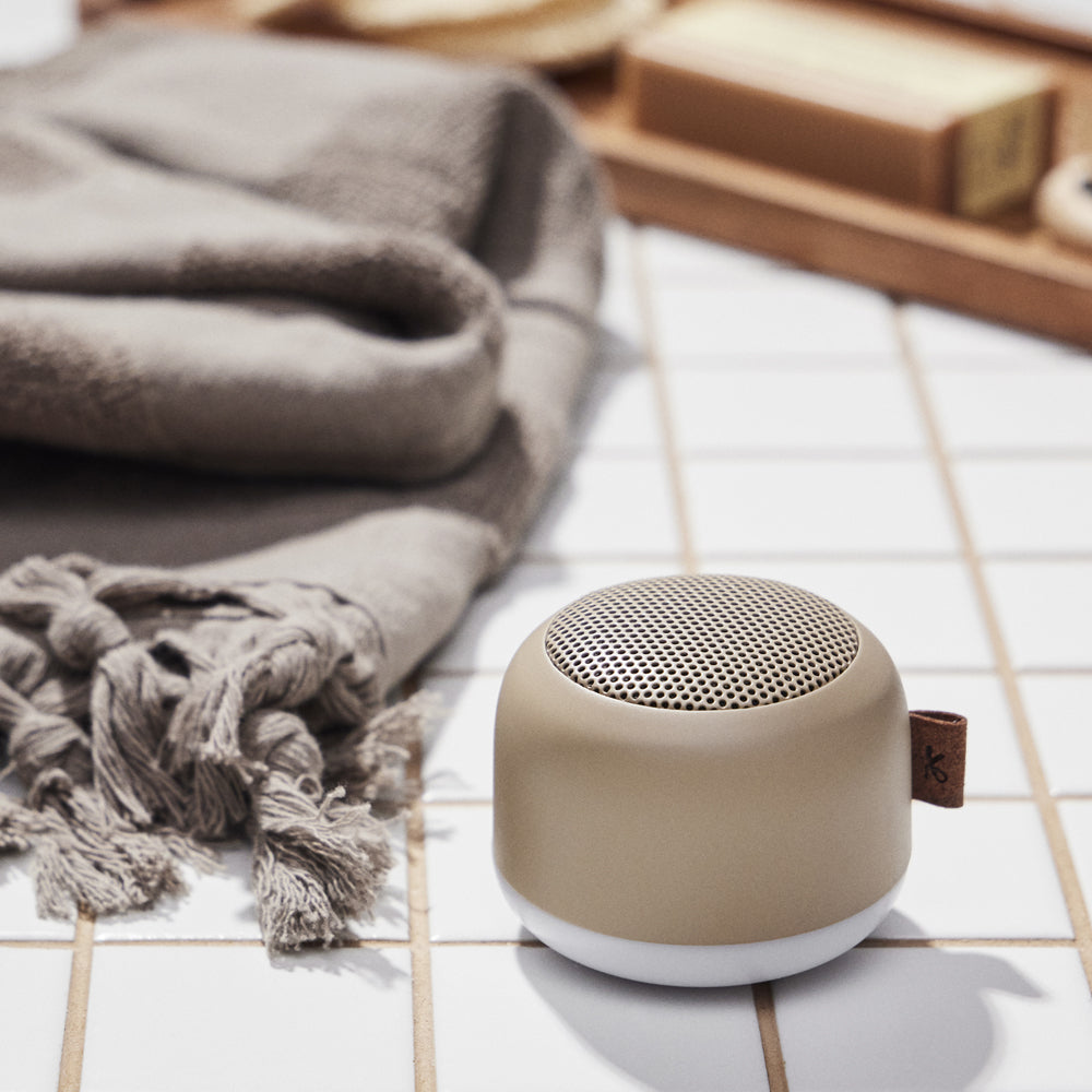 Kreafunk Alight Bluetooth Speaker - Ivory Sand V398-KFAT09