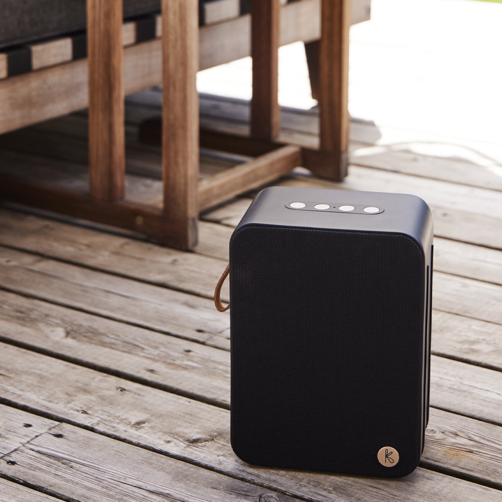 Kreafunk Aboom+ Bluetooth Speaker - Black V398-KFDY02