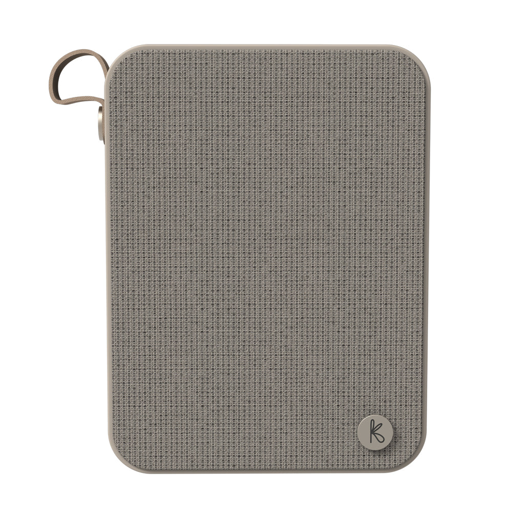 Kreafunk Aboom+ Bluetooth Speaker - Ivory Sand V398-KFDY09