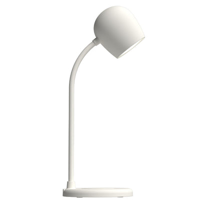 Kreafunk Ellie Lamp W/ Qi Charger And Bluetooth Speaker - White V398-KFEW01