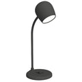 Kreafunk Ellie Lamp W/ Qi Charger And Bluetooth Speaker - Black V398-KFEW02