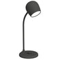 Kreafunk Ellie Lamp W/ Qi Charger And Bluetooth Speaker - Black V398-KFEW02