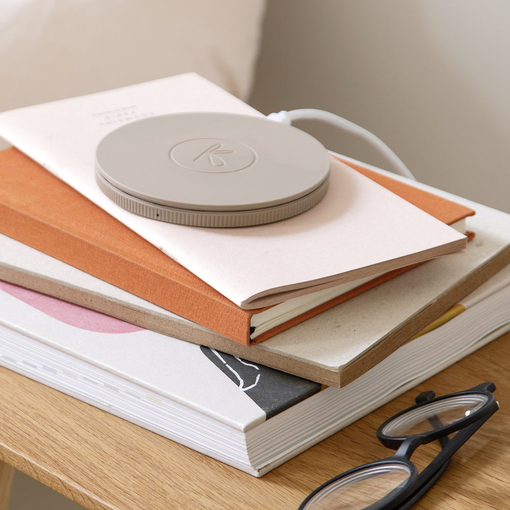 Kreafunk Wicharge 3 Wireless Qi Charger 15W - Ivory Sand V398-KFEW19