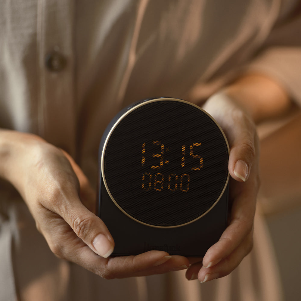 Kreafunk Ivy Alarm Clock W/ Bluetooth Speaker - Black V398-KFEW22