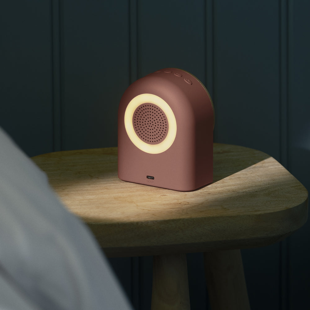 Kreafunk Ivy Alarm Clock W/ Bluetooth Speaker - Terracotta V398-KFEW23