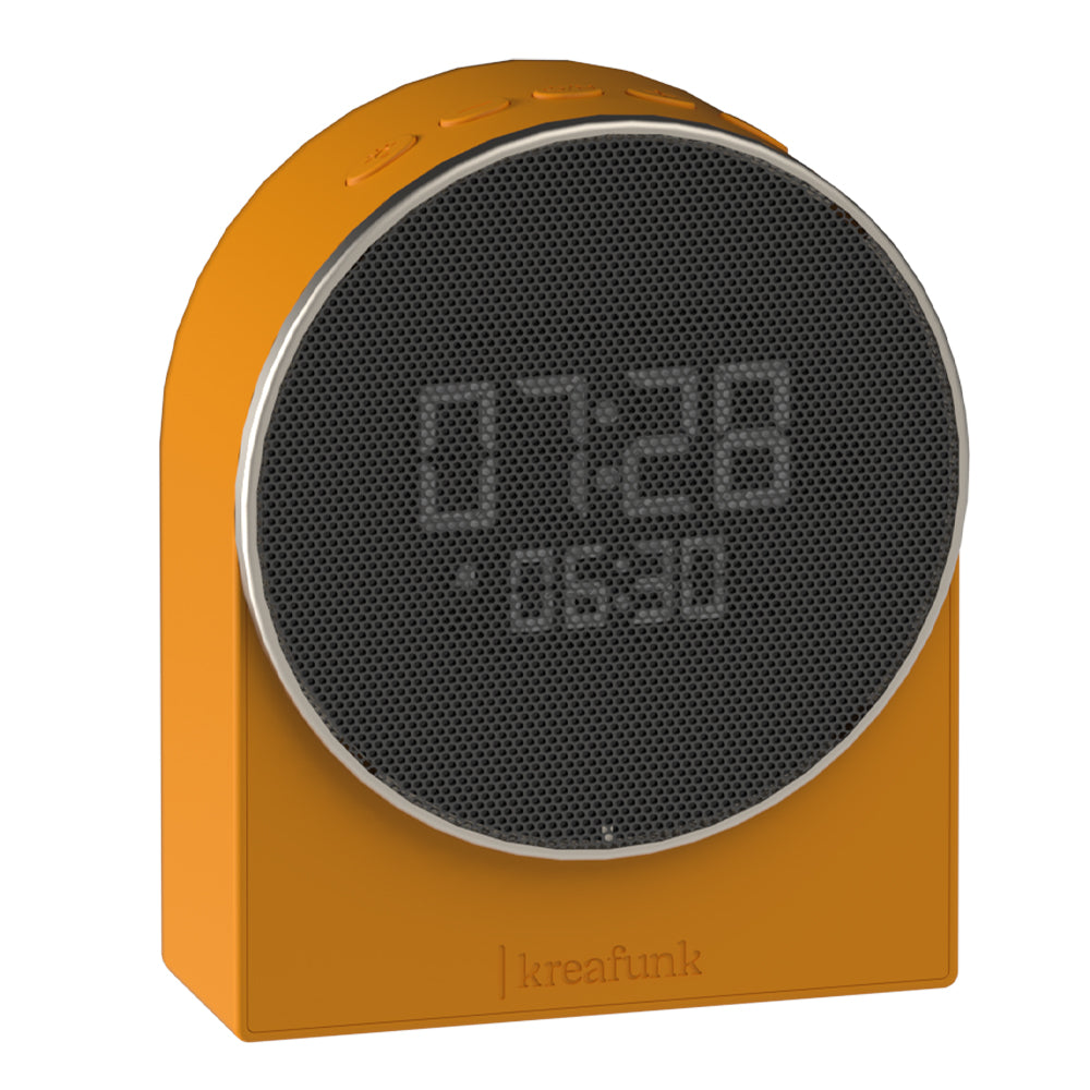 Kreafunk Ivy Alarm Clock W/ Bluetooth Speaker - Mango Burst V398-KFEW26