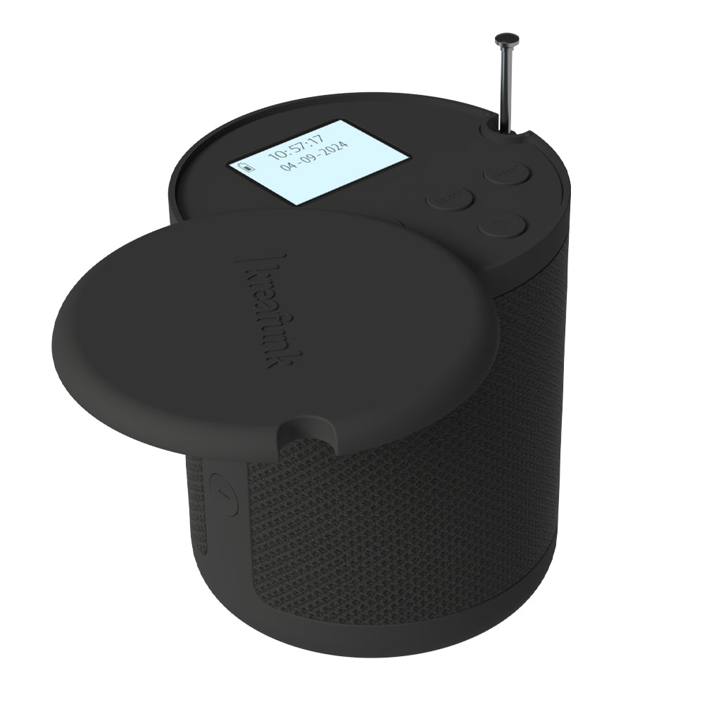 Kreafunk Dabbie Dab+/Fm Radio W/ Bluetooth - Black V398-KFFU02