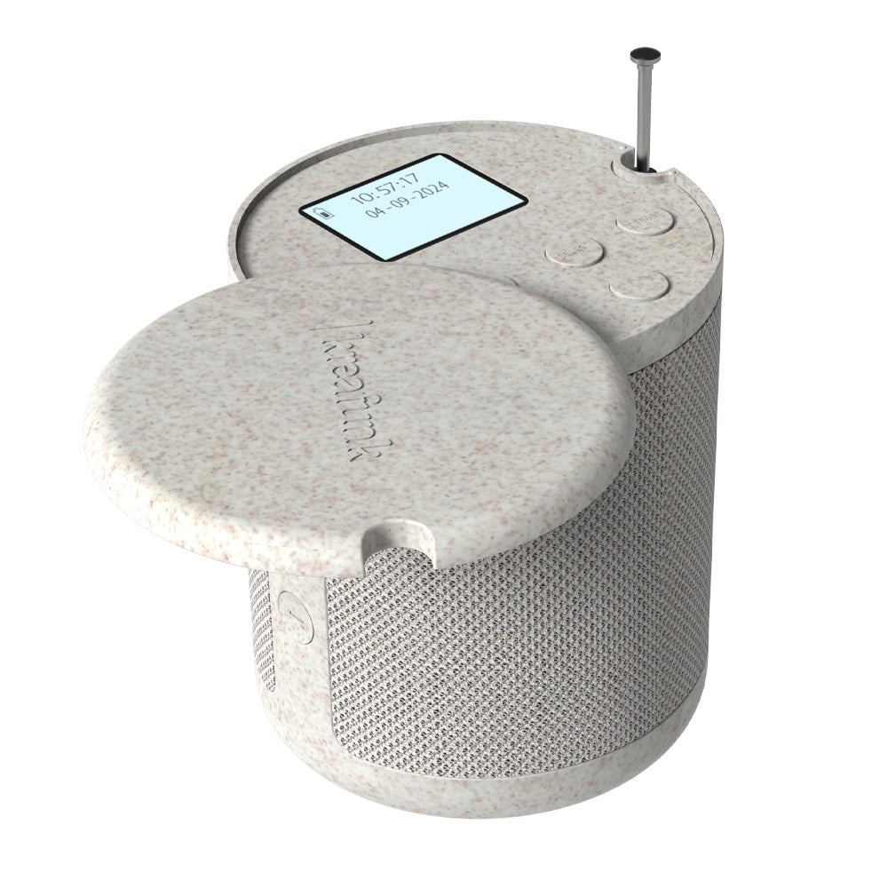 Kreafunk Dabbie Dab+/Fm Radio W/ Bluetooth - Wheat V398-KFFU07