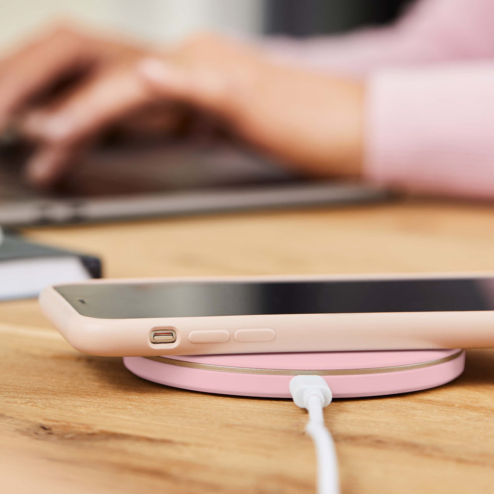 Kreafunk Wicharge 2 Wireless Qi Charger 15W - Dusty Rose V398-KFKE23