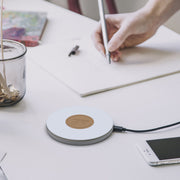 Kreafunk Wicharge 2 Wireless Qi Charger 15W - Moon Grey V398-KFKE25