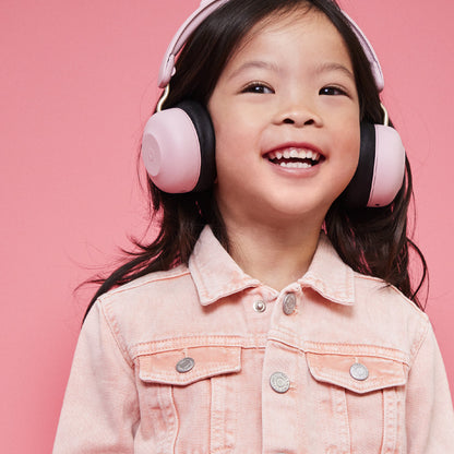 Kreafunk Kids Buzz Junior Bluetooth Headphones - Dusty Rose V398-KFKLK03