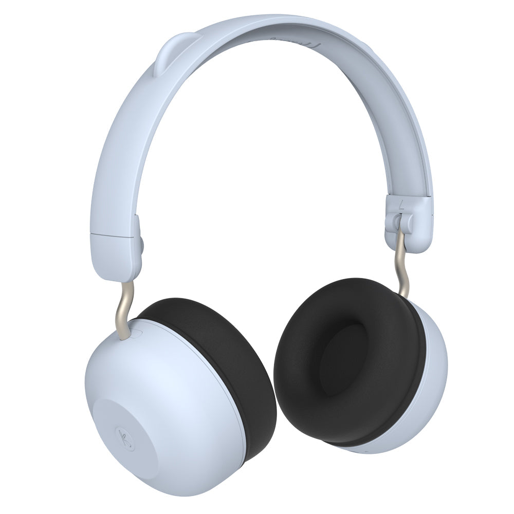 Kreafunk Kids Buzz Junior Bluetooth Headphones - Cloudy Blue V398-KFKLK04