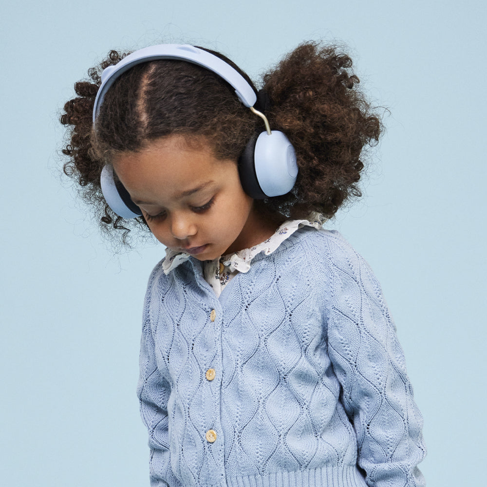 Kreafunk Kids Buzz Junior Bluetooth Headphones - Cloudy Blue V398-KFKLK04
