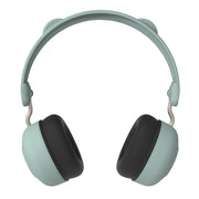 Kreafunk Kids Buzz Junior Bluetooth Headphones - Dusty Green V398-KFKLK08
