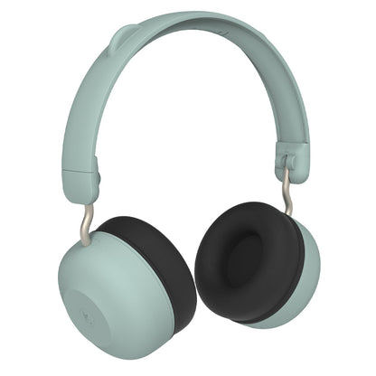 Kreafunk Kids Buzz Junior Bluetooth Headphones - Dusty Green V398-KFKLK08